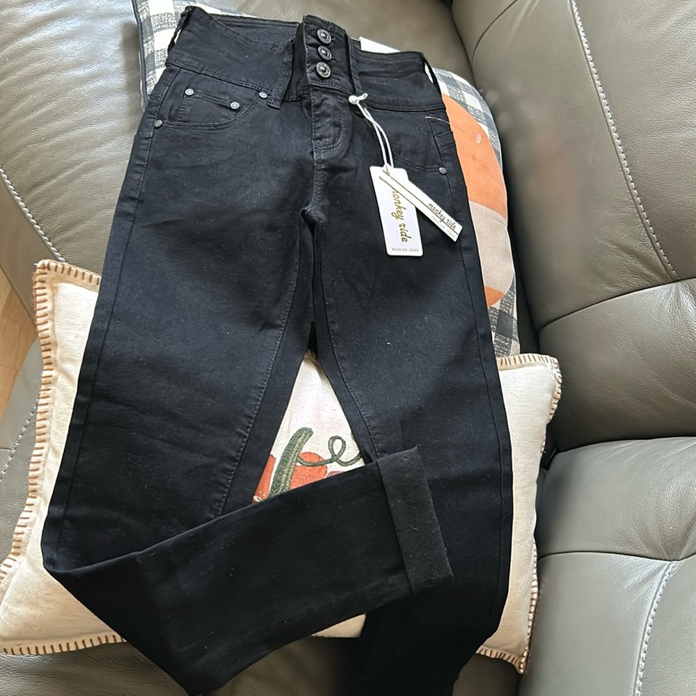 MONKEY RIDE JEANS  size 0 Black